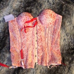 FENTY lace corset